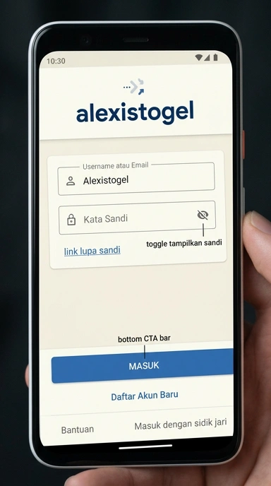 Panduan Masuk Akun alexistogel untuk Pengguna Android