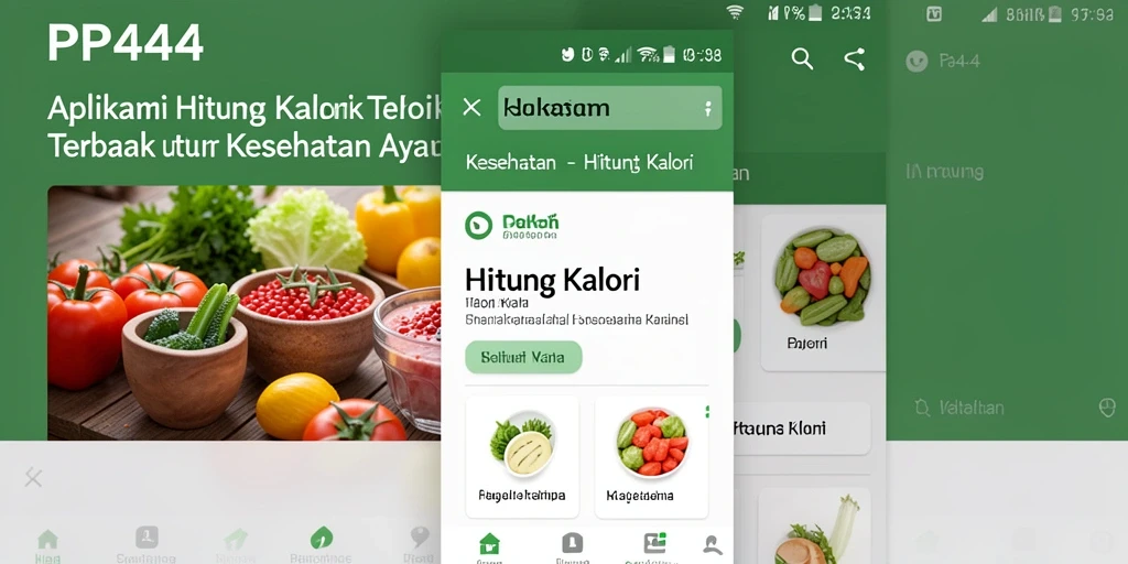 Tampilan antarmuka pengguna PP444 yang informatif dan fungsional.